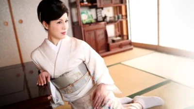 Yuko Morishita và bí mật giường chiếu của nàng geisha U50 trong PACOPACOMAMA-050618_268